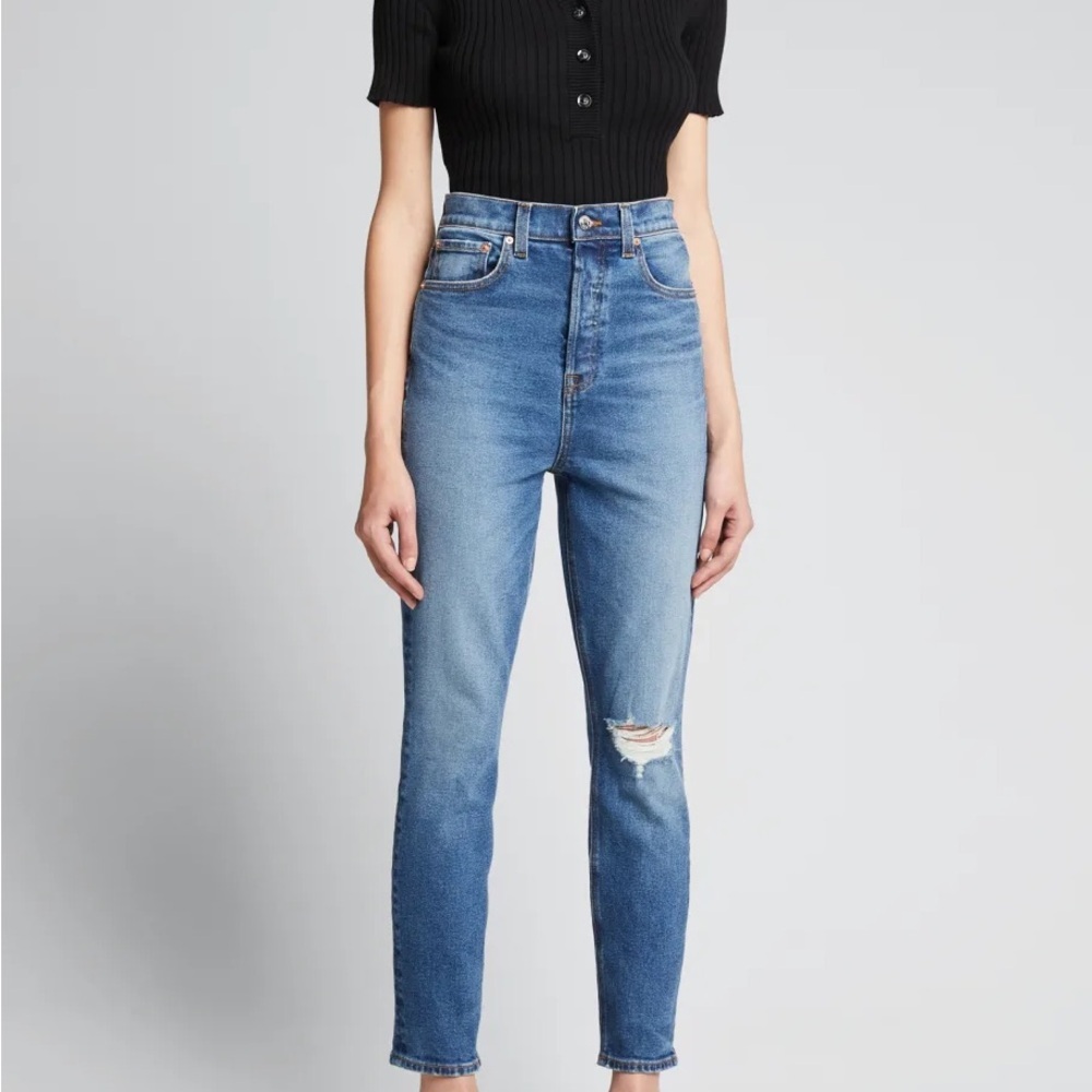 GRLFRND The Piper Super High Rise Stretch Slim Jeans NWT
